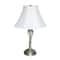 Lalia Home Antique Brass Table and Floor Lamp Set
